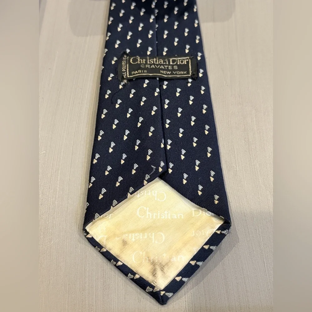 Christian Dior men’s vintage necktie